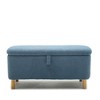 NicBex Modern Pull-Open Top Comfy Boucle Ottoman Bench with Storage,Upholstered Storage Ottoman for Bedroom,Entrance - 3 of 4