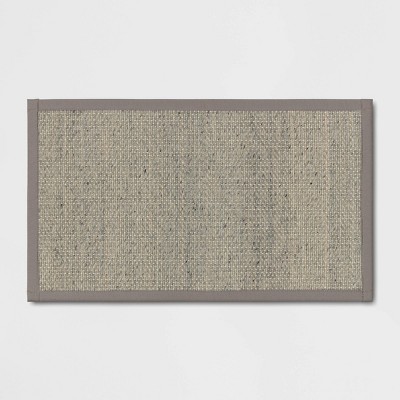 COLOR WHITE 34 x 20 Textured Pet Rug- Threshold™