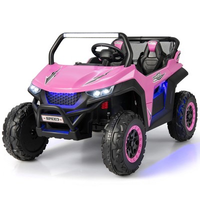 Peg perego pink deals jeep