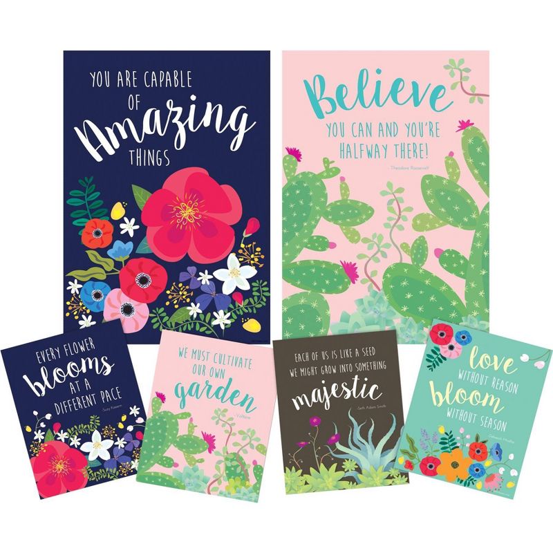 Set of 6 You Are Amazing Motivational Art Prints &#38; Posters - Barker Creek, 1 of 5