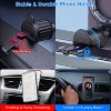 iMountek"Magnetic Car Vent Phone Mount, 360° Rotation, Hands-Free, Compatible with MagSafe & All Phones"Black - 4 of 4