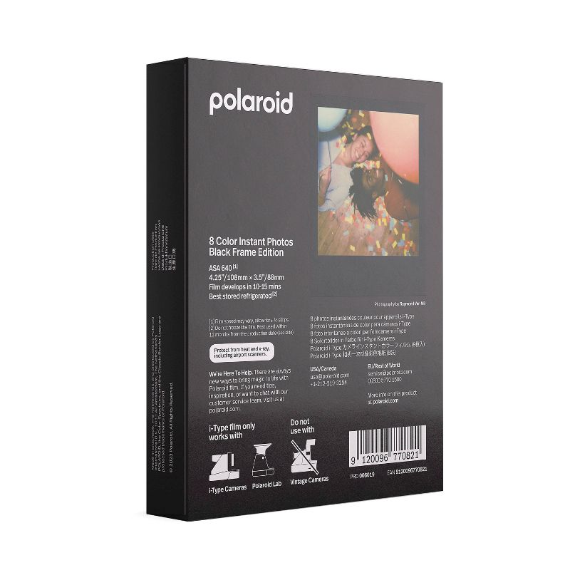 Polaroid Color Film for I-Type - Black Frame - Core, 4 of 9