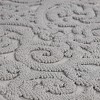 Elegant Floral Scroll Textured Machine Washable Bath Rugs, Set of 2 by Blue Nile Mills - 3 of 4