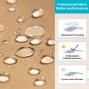 Pellebant 10'x 12.5' Patio cantilever Umbrella Heavy Duty Base Set High-strength Aluminum Pole with 360Rotation 5 Heights Adjustable - 3 of 4