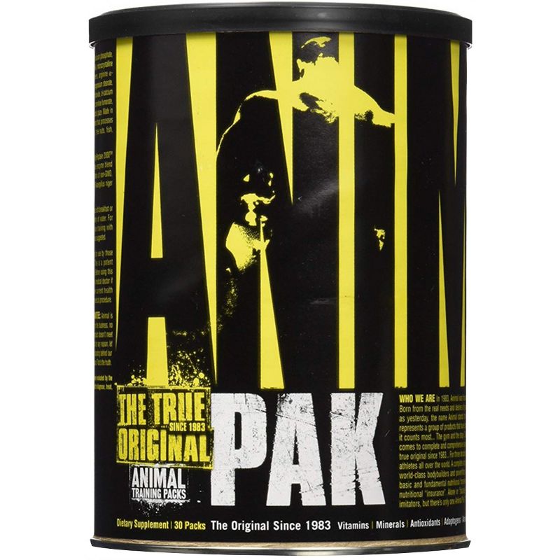 Universal Nutrition Animal Pak Multi-vitamins, Available in 15, 30, and 44 packs, 1 of 5