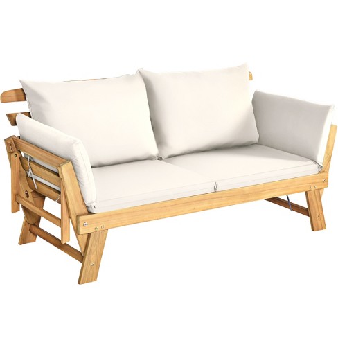 Tangkula Outdoor Folding Daybed Patio