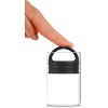 Prepara PREMIUM Airtight Storage Container for Coffee Beans, Tea and Dry Goods, Glass and Stainless, Black Handle, Mini - 2 of 4