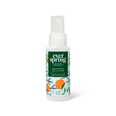 Winter Citrus & Pine Hand Sanitizer Spray - 2oz - Everspring™