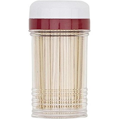 Everyday Shake-A-Pick Toothpicks with Dispenser, 200 Picks, Easy-to-Use Holder for Kitchen or Dining Table
