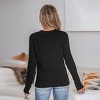 Women's Trendy Ribbed Cutout Sweater - Cupshe - 3 of 4