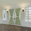 Kate Aurora Plaid Country Farmhouse French Door Curtain Panel With Matching Tieback - 2 of 4