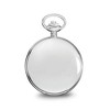 Black Bow Jewelry Charles Hubert Chrome-Finish White Dial Pocket Watch 47mm - 2 of 4
