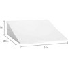 DMI Bed Wedge Pillow and Triangle Wedge for Neck Pain, Headaches, Shoulders, Back Pain, Foot Support, Knee Pain or Restless Leg Syndrome, 24"x24"x7" - 3 of 4