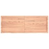 vidaXL Bathroom Countertop Light Brown 55.1 in.x19.7 in.x(0.8 in.-2.4 in.) Treated Solid Wood - 4 of 4
