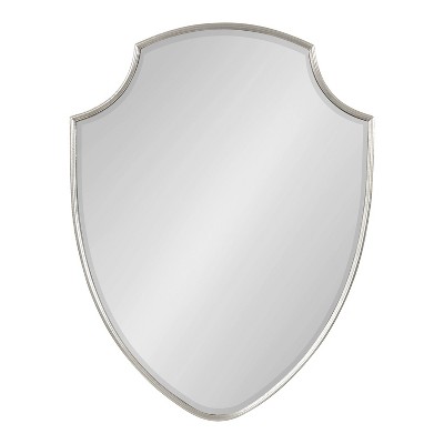 Caskill 24" x 32" Silver Shield Wall Mirror