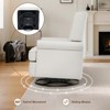 Swivel Rocker Chair, 360° Rocking Glider Recliner Chairs, Manual Nursery Glider with Soft Upholstered Seat & Backrest - 3 of 4