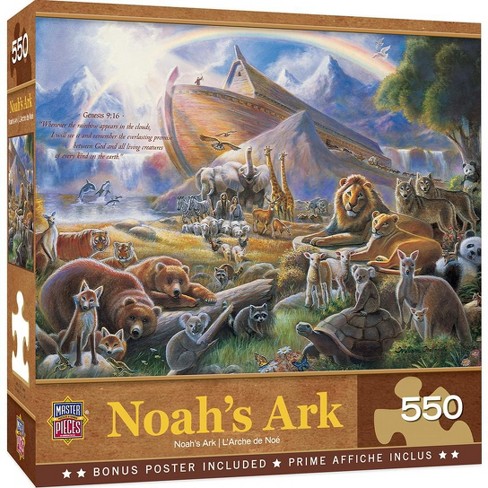 Masterpieces Inc Noah S Ark 550 Piece Jigsaw Puzzle Target