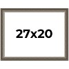 PosterPalooza | Weathered Black Picture Frame - UV Acrylic, Backing Board, Hanging Hardware Included - 2 of 4