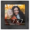 PosterPalooza | Square Contemporary Black Picture Frame - UV Acrylic, Foam Board Backing, Hanging Hardware - 2 of 4