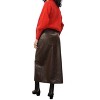 Women's Nassia leather skirt - FRNCH - 3 of 4