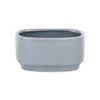 Cheung's Elegora Wide Curved Rectangular Straight Side Ceramic Pot - Large - Gray - 3 of 4