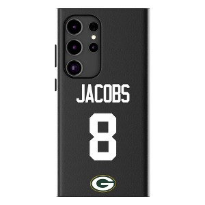 Keyscaper Josh Jacobs Green Bay Packers 8 Game Tactic MagSafe Compatible Cell Phone Case for Galaxy S25 - 1 of 4