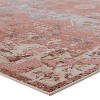 Priyah Indoor/Outdoor Area Rug Medallion Pink/Gray - Jaipur Living - 2 of 4