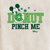 Boys' - Disney - Donut Pinch Me Graphic Long Sleeve Fleece Sweatshirt - 2 of 4
