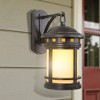 Yosemite Home Decor FL1025DN9 Sahara Collection 9.1-Inch Fluorescent Exterior Sconce, 1-Light Wall Sconce/9-Inch, Desert Night, 72 Piece - 4 of 4