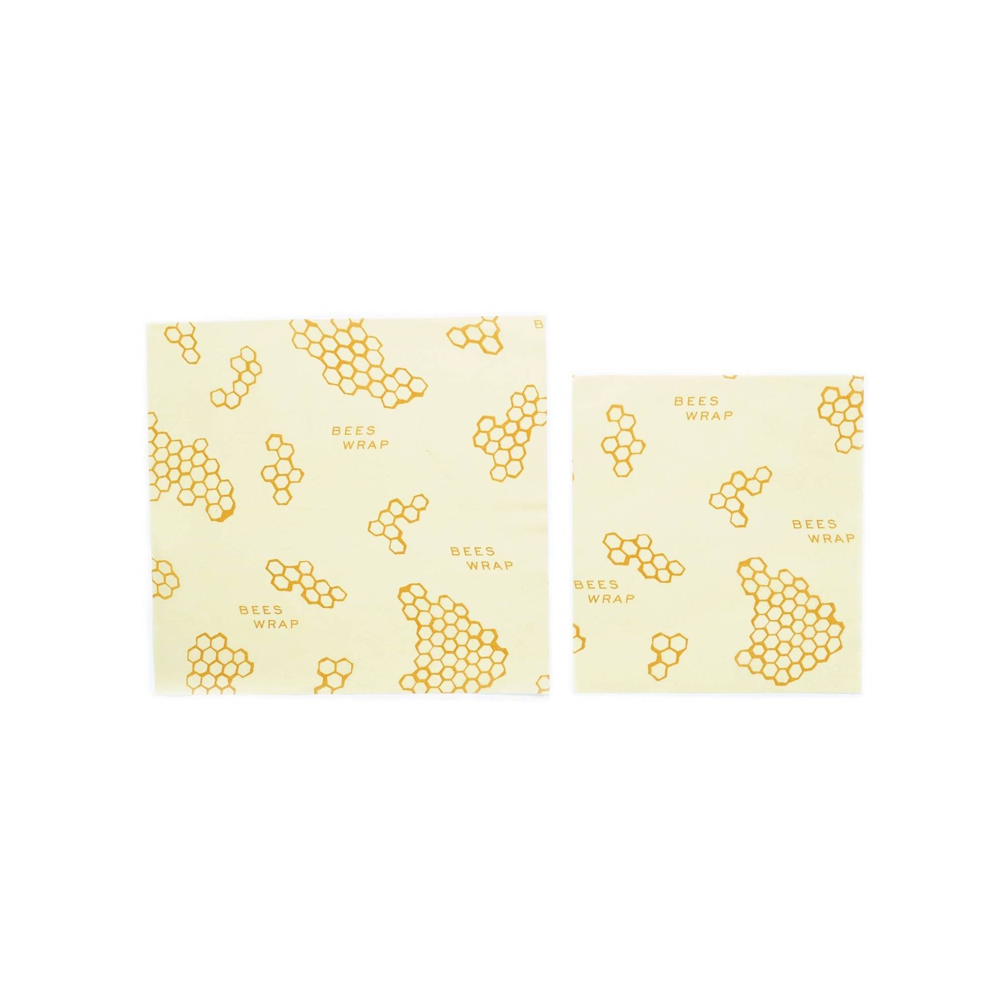 Bee's Wrap Reusable Beeswax Compostable Food Wraps - 2ct