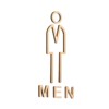 Unique Bargains Acrylic Self-Adhesive Decor Door Business Bathroom Sign - 3 of 4