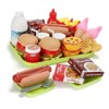 Topteng Hamburger Play Food Set -  30pc - 2 of 4