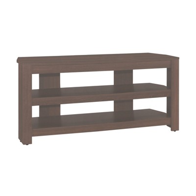 FONTOI TV Stand for TV up to 42" with Storage Shelves, Entertainment Center for Living Room, Cherry, 15.5"*19.75"*42"