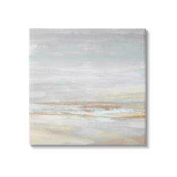 Stupell Industries Abstract Grey Landscape Painting Canvas Wall Art