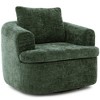 EHMKNP 360° Swivel Accent Barrel Chair - 36.6" Round Cushioned Lounge Chair - 3 of 4