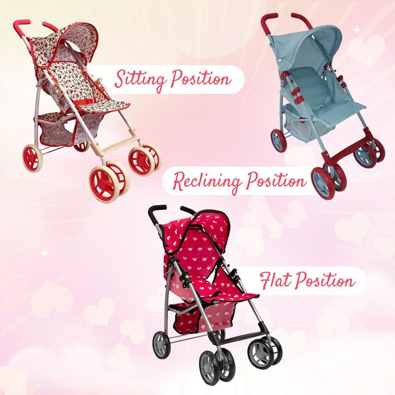 The New York Doll Collection 28 inch Baby Doll Stroller , 3 of 9