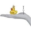 Old World Christmas Blown Glass Ornament for Christmas Tree, Rubber Ducky - 2 of 4