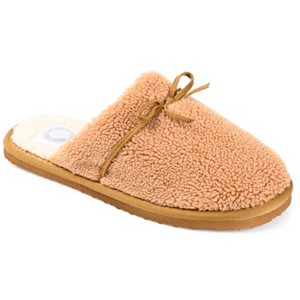 Journee Collection Womens Melodie Tru Comfort Foam Slip On Mules Round Toe Slippers Tan 8.5 - 1 of 4