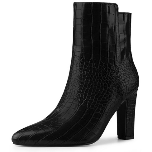 Crocodile best sale booties womens