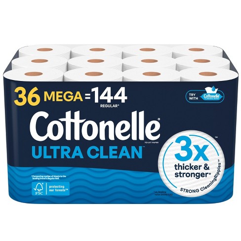 Cottonelle Ultra Clean Strong Toilet Paper : Target