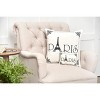 C&F Home Embroidered Paris Pillow Collection - 2 of 3