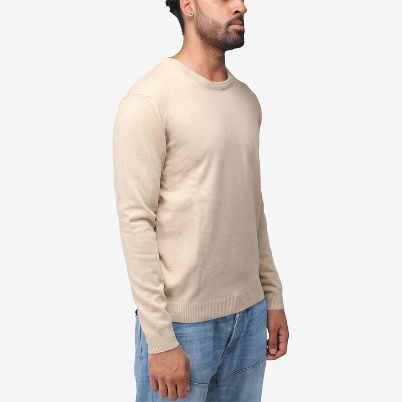 X RAY Men's Big and Tall Basic Crewneck Sweater, 3 of 7
