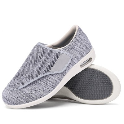 Женские кроссовки Garvee Diabetic Shoes for Women Wide Width Elderly Shoes Adjustable Closure Lightweight Swollen Feet Walking Sneakers,gray - 7 — фото 2