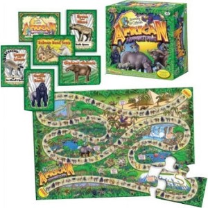 Talicor Afrian Adventure Playzzle Language, Memory and Critical Thinking Board Game - 1 of 1