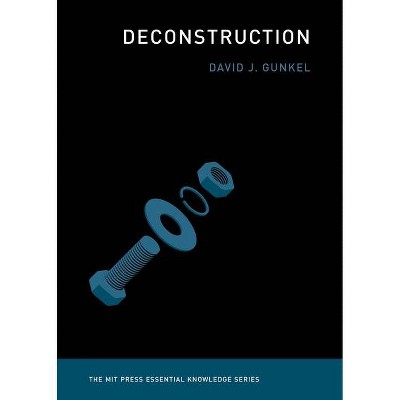 Deconstruction - (MIT Press Essential Knowledge) by  David J Gunkel (Paperback)