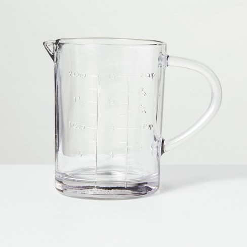 16oz Glass Measuring Cup Clear - Hearth & Hand™ with Magnolia