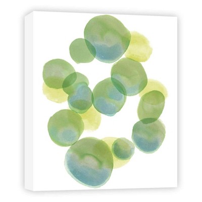 11" x 14" Green Dots Decorative Wall Art - PTM Images