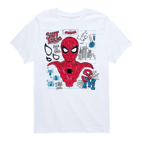 Boys' - Marvel - Scribble Short Sleeve Graphic T-Shirt - image 1 of 4