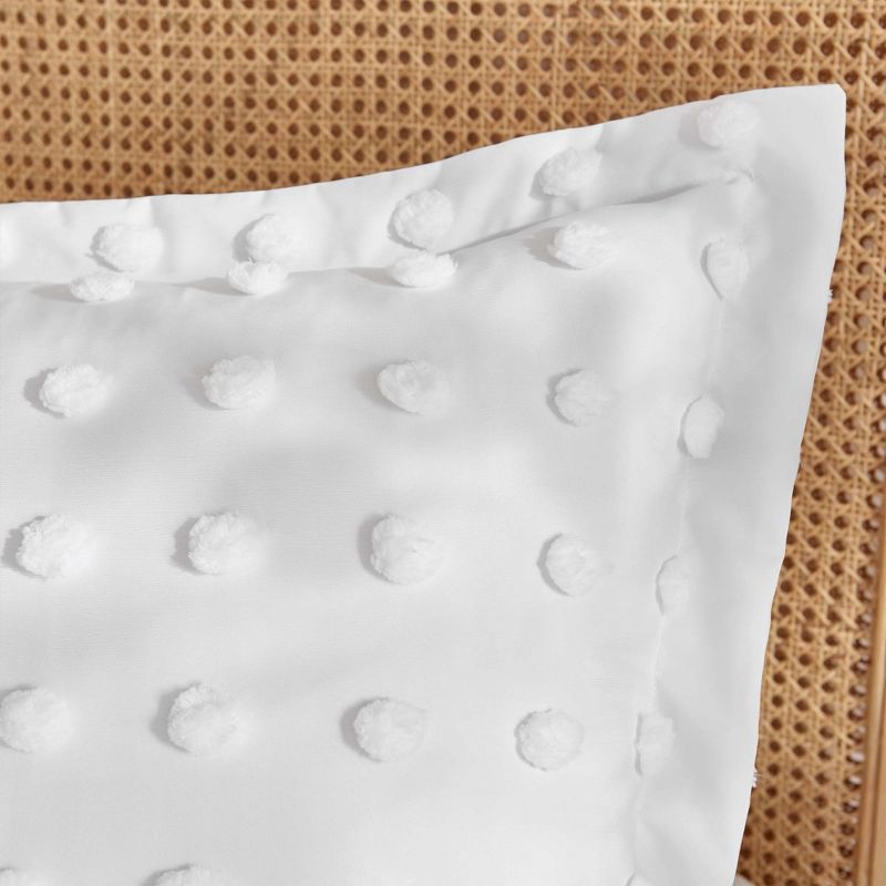 White Pom Pom Comforter Set - Levtex Home, 5 of 6