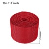 Unique Bargains DIY Party Roll Wrapping Decoration Soft Burlap Fabric Wired Ribbon - 2 of 4